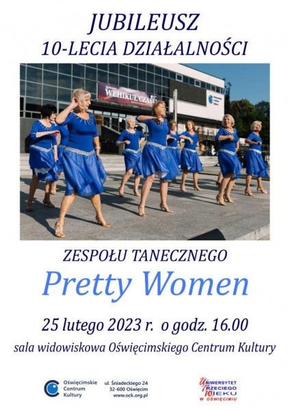 Plakat Z okazji 10-lecia działalności zespołu Pretty Woman