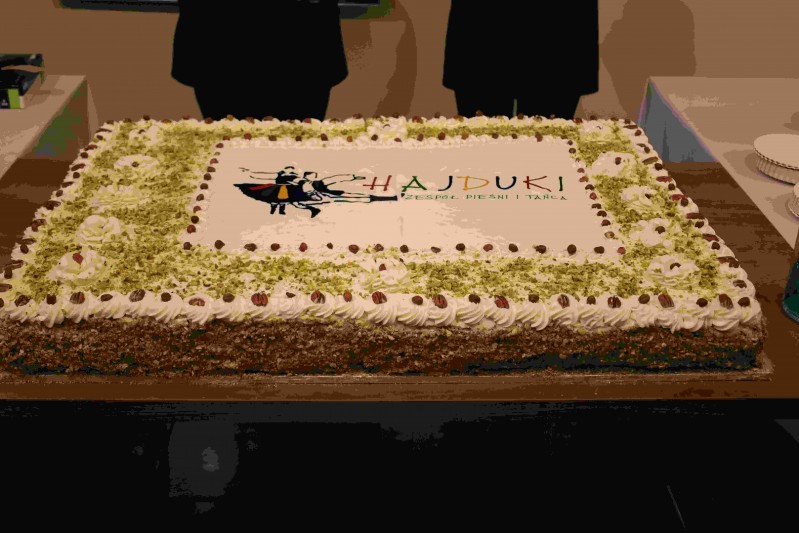 Zdjęcie tortu z okazji jubileuszu