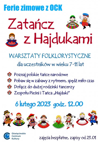 Plakat - Zatańcz z Hajdukami