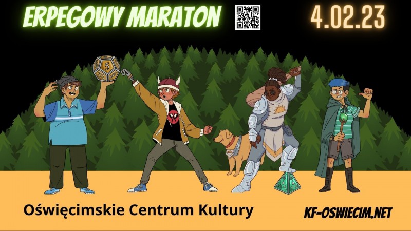 Plakat Biegowy Maraton