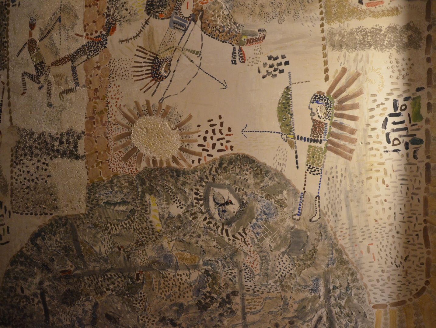 fragment malowidła na suficie