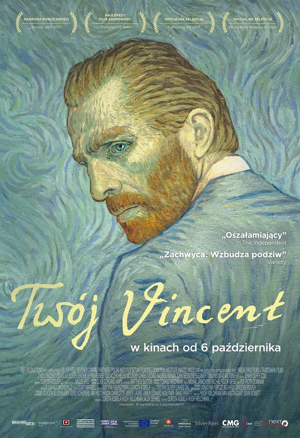 plakat kinowy Filmu Twój Vincent