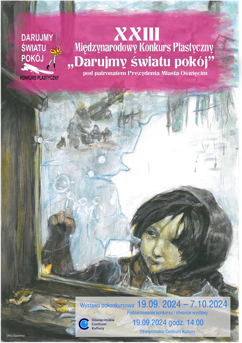 XXIII Międzynarodowy Konkurs Plastyczny Darujmy światu pokój 2024