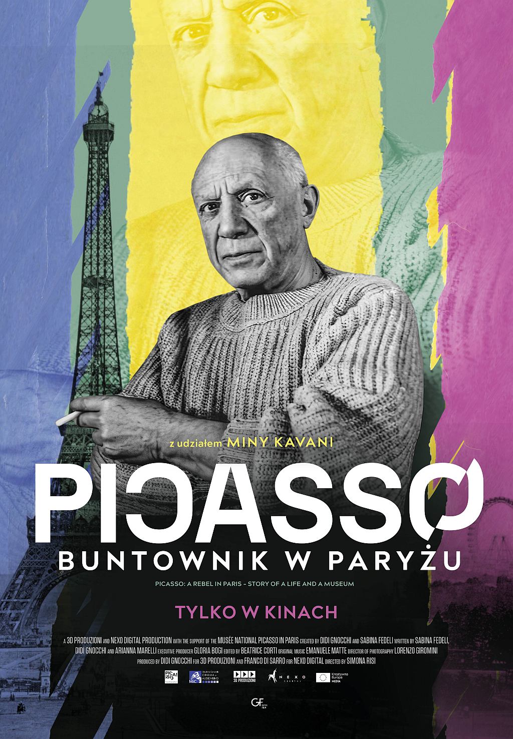 na plakacie Picasso