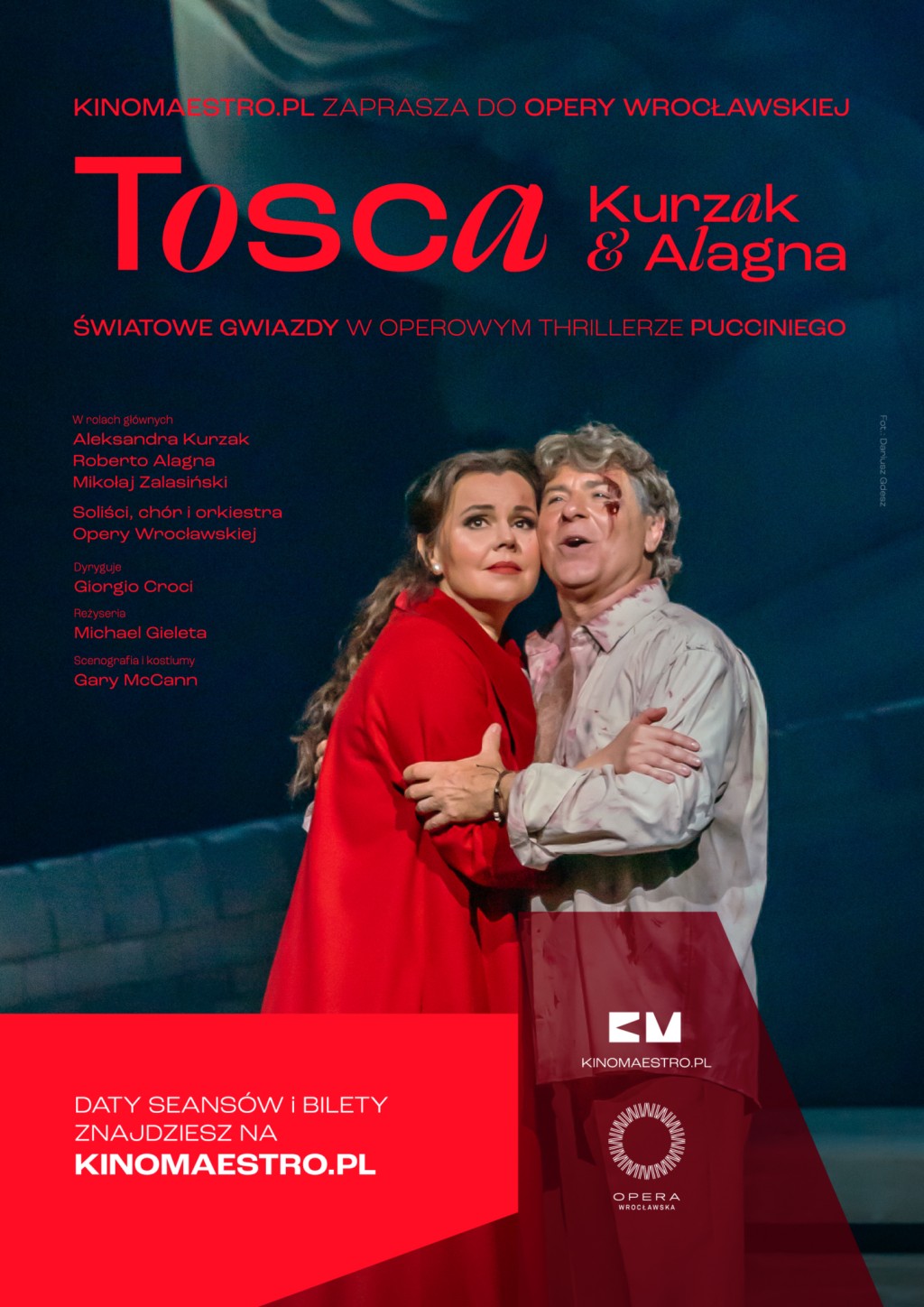 Tosca – retransmisja opery Giacomo Pucciniego z Opery Wrocławskiej – z cyklu Opera na dużym ekranie