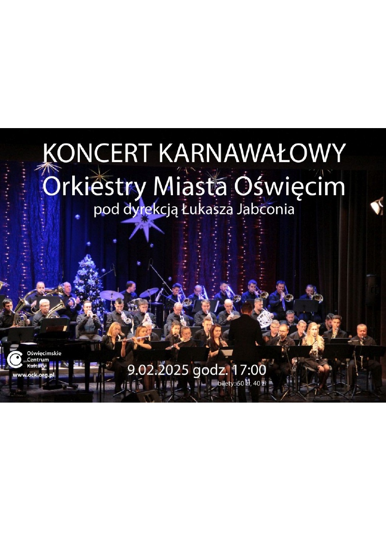 Koncert karnawałowy Orkiestry Miasta Oświęcim