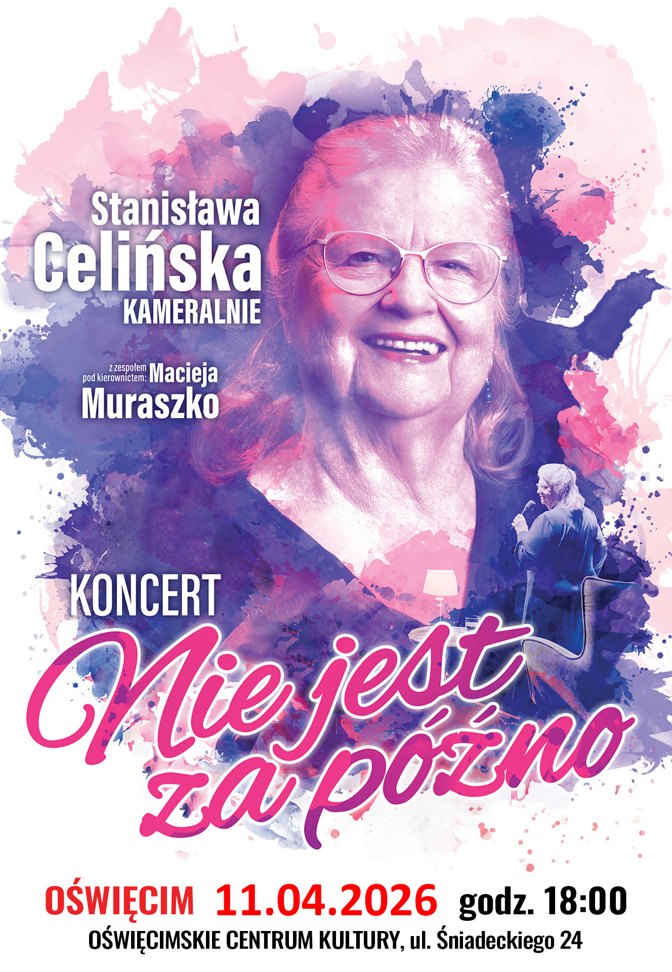 na plakacie Stanisława Celińska
