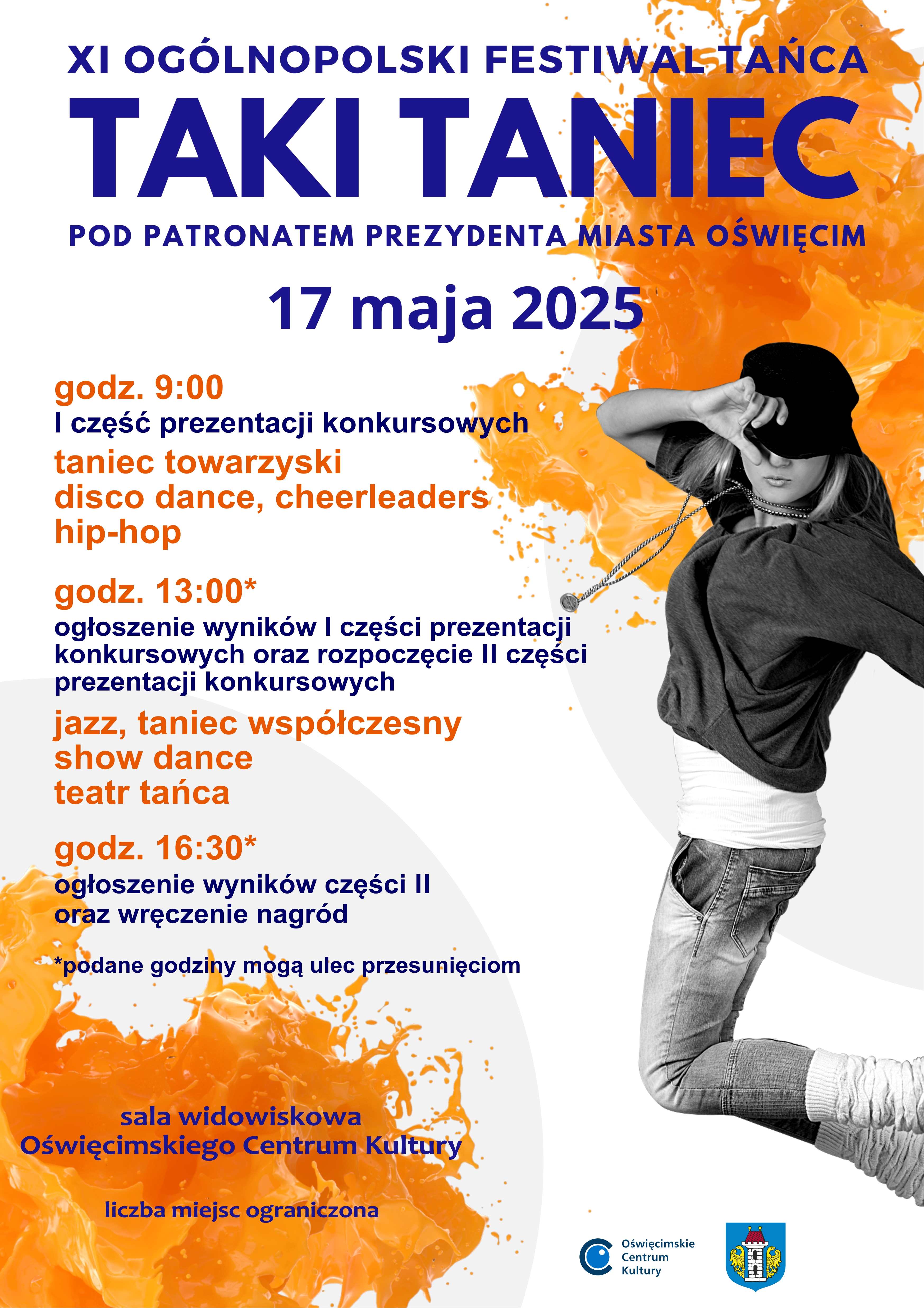 XI Ogólnopolski Festiwal Tańca Taki Taniec 2025