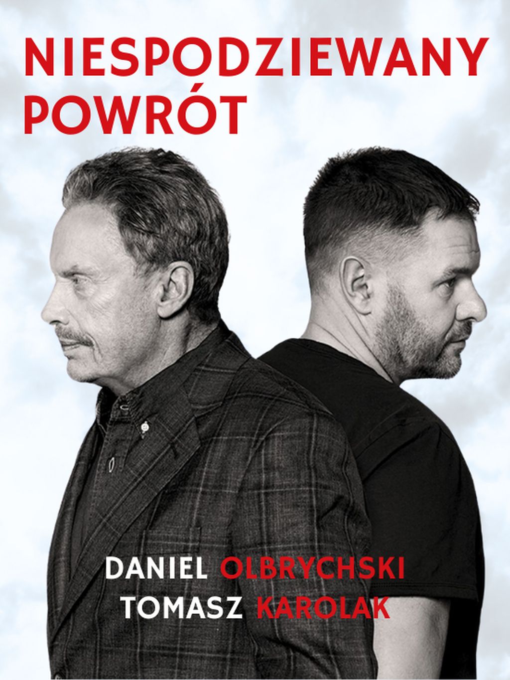 na banerze aktorzy biorący udział w spektaklu
