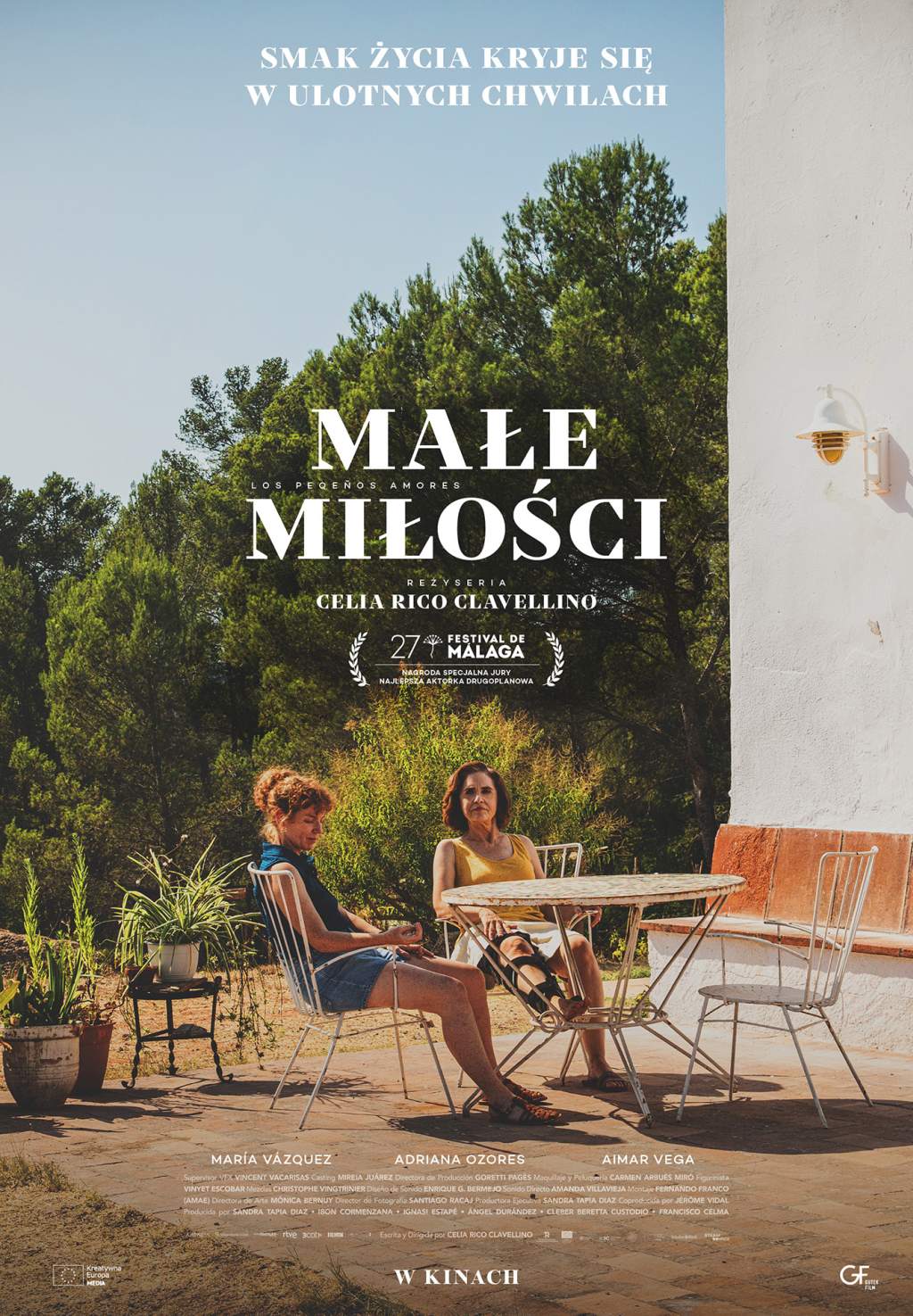 na plakacie dwie bohaterki filmu