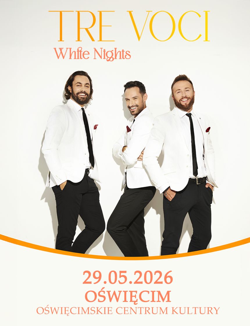 na plakacie wykonawcy koncertu