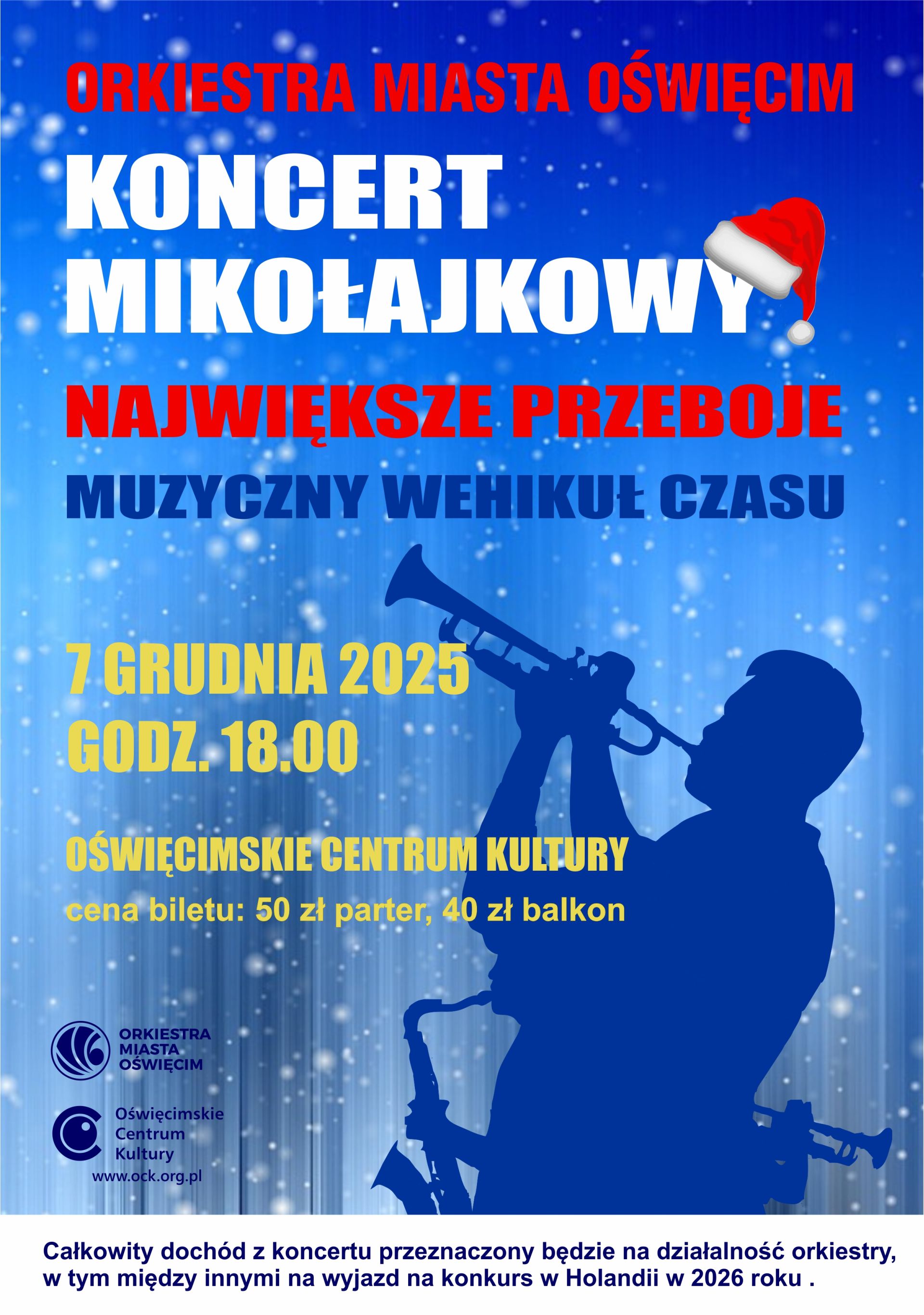 Koncert mikołajkowy Orkiestry Miasta Oświęcim