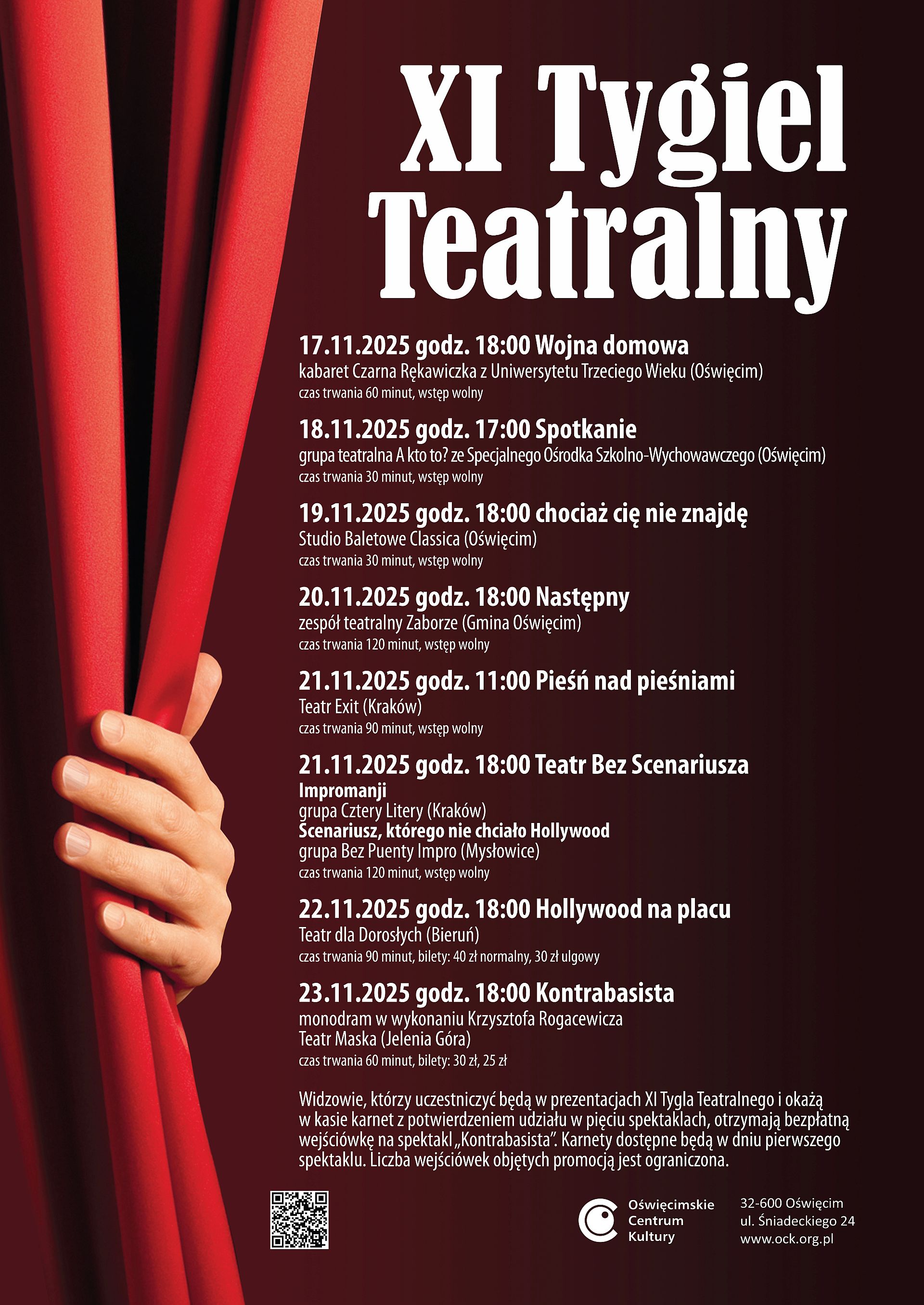 XI Tygiel Teatralny 2025