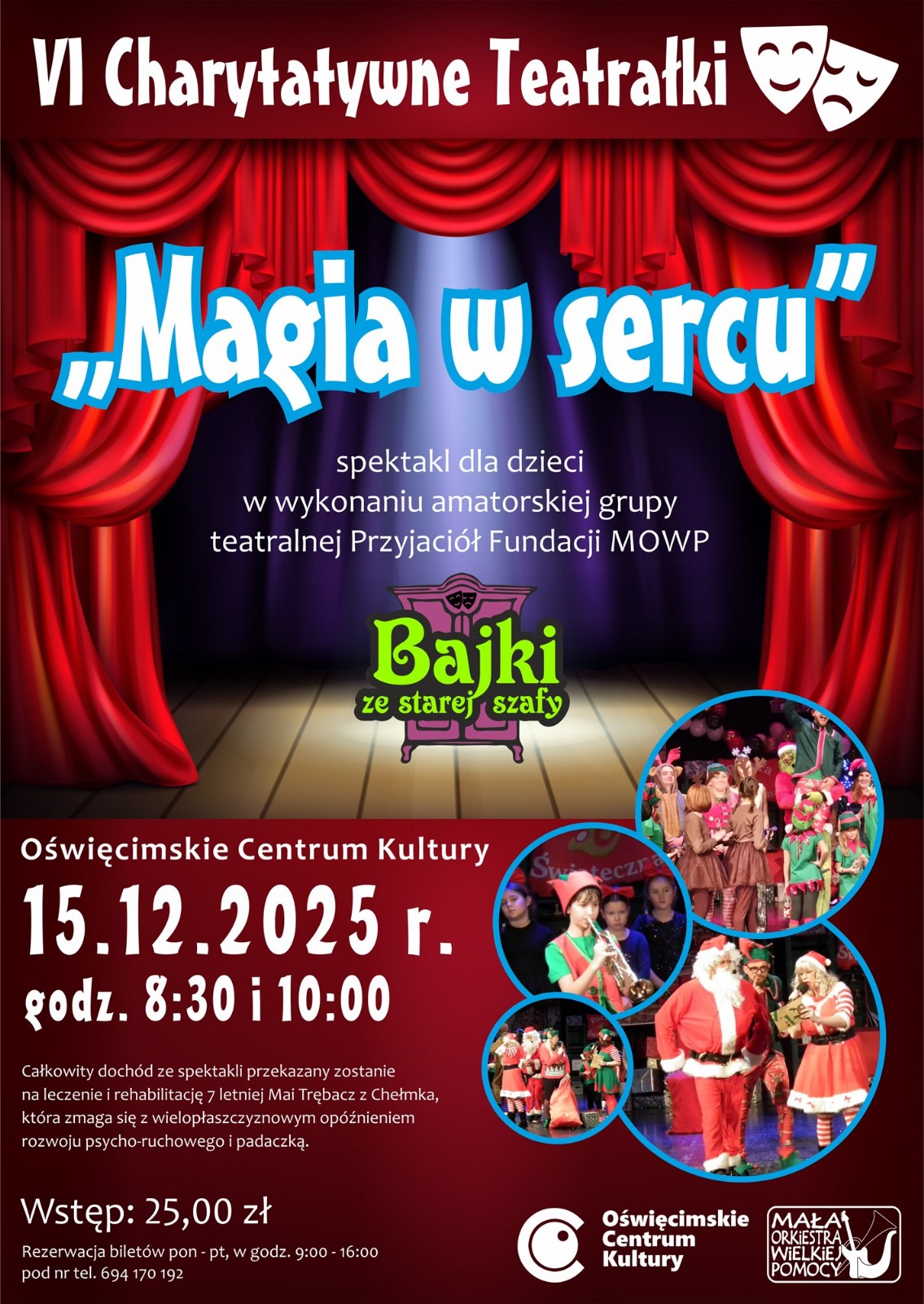 na plakacie collage zdjęć ze spektaklu