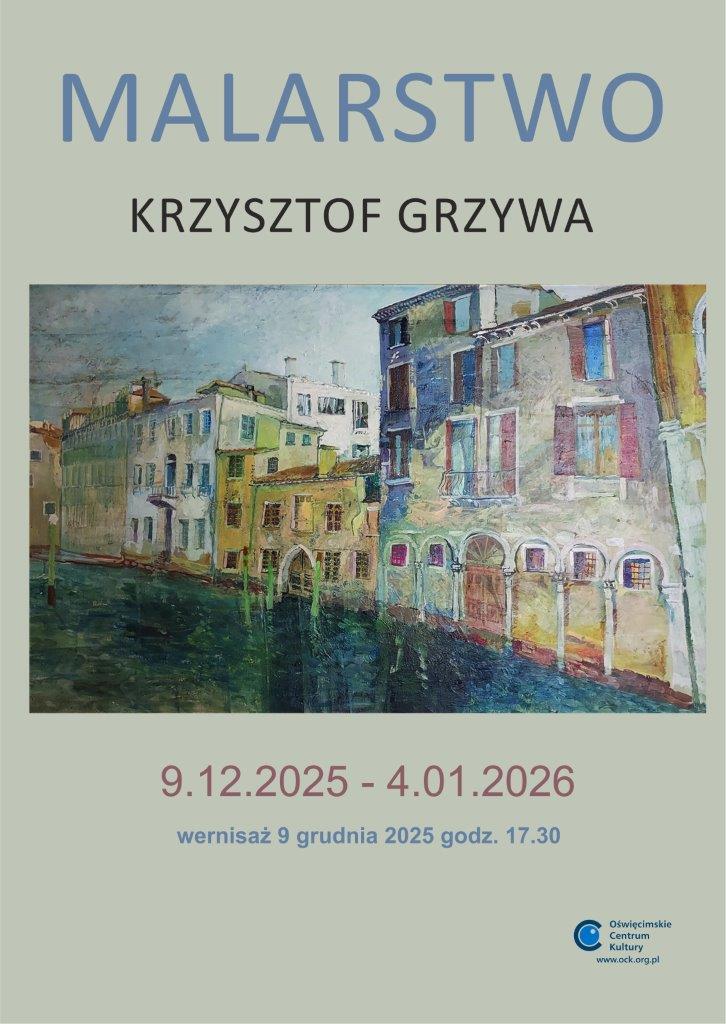 na plakacie praca z wystawy