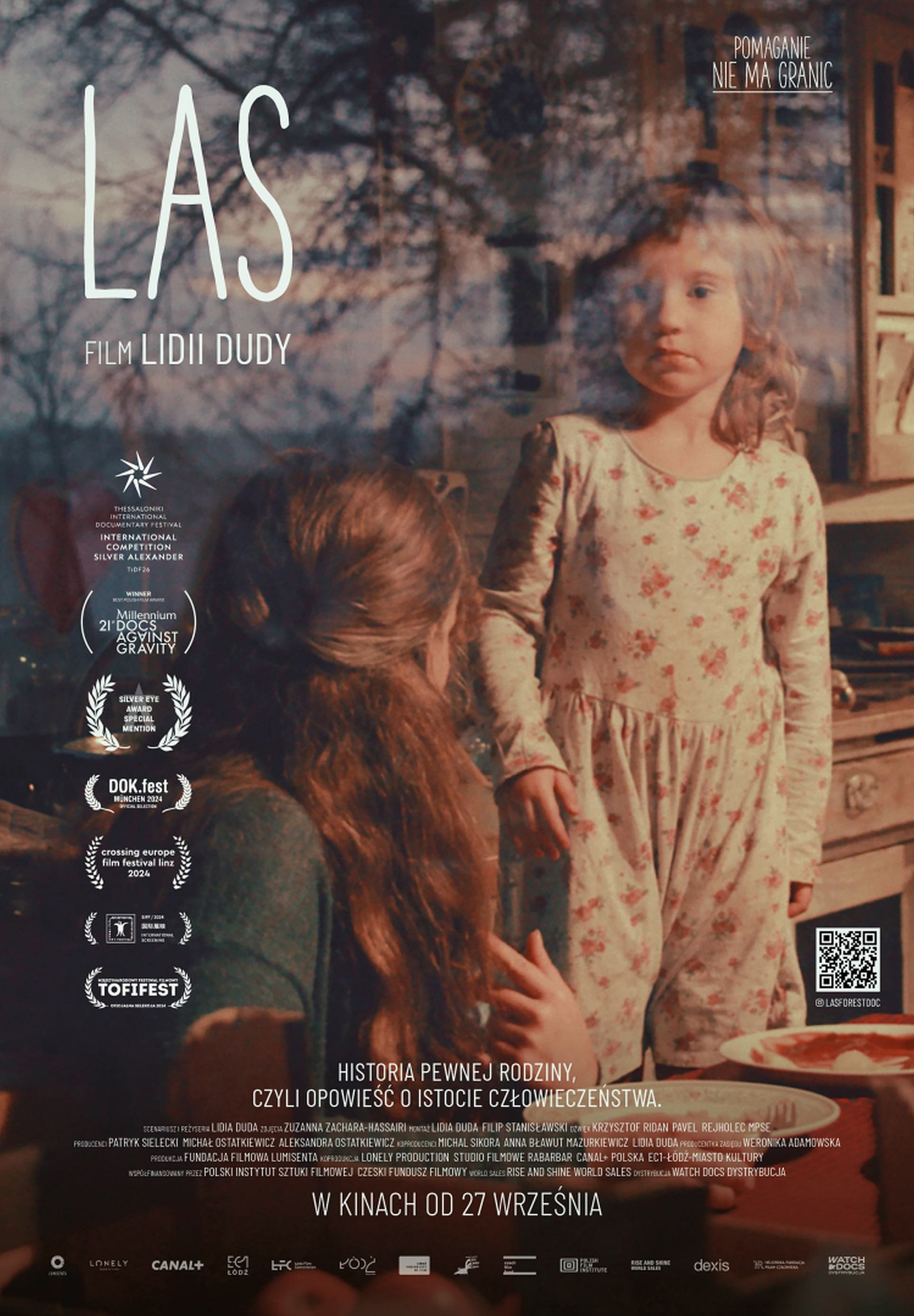 na plakacie dziecięca postać z filmu