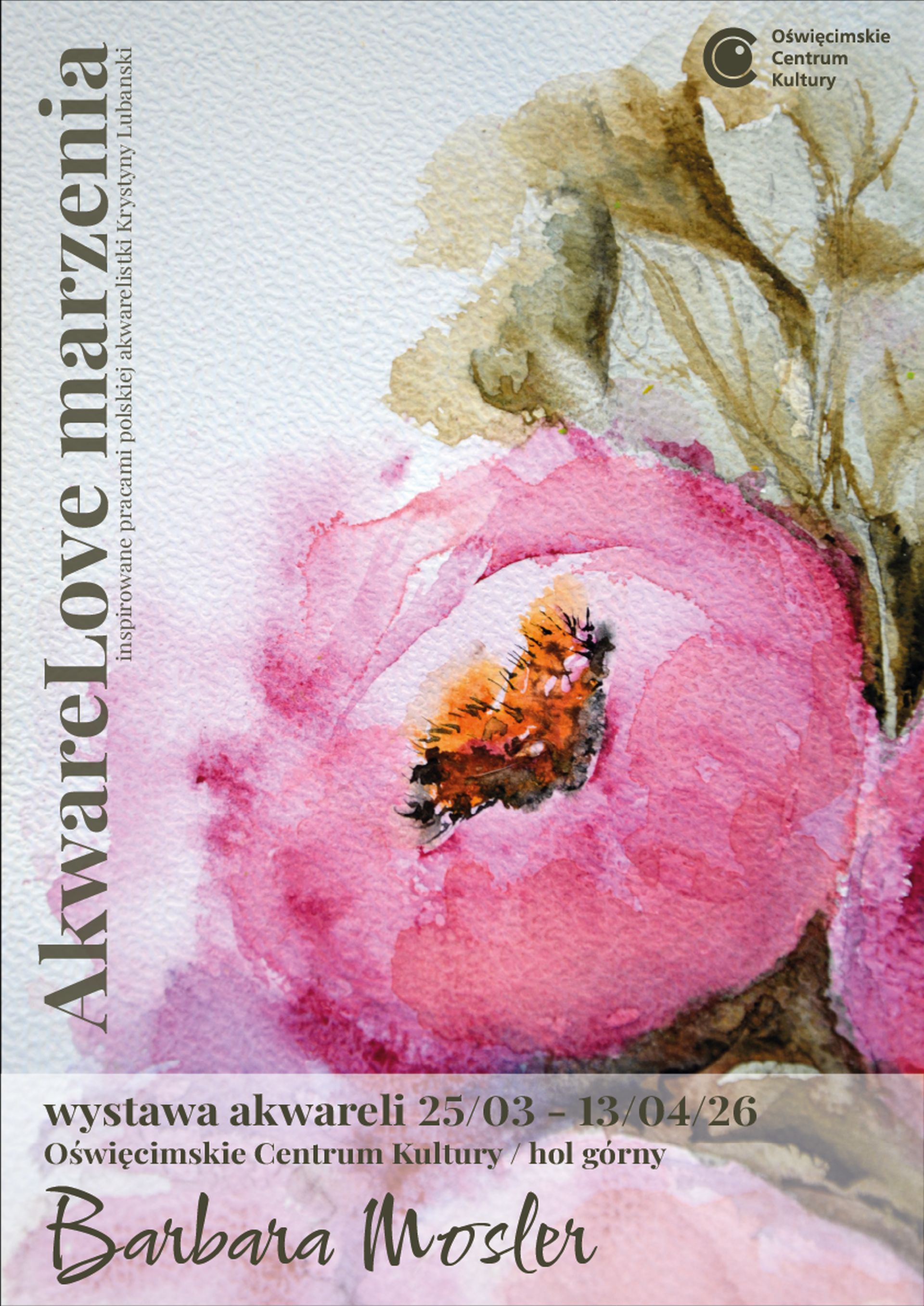 na plakacie fragment pracy z wystawy