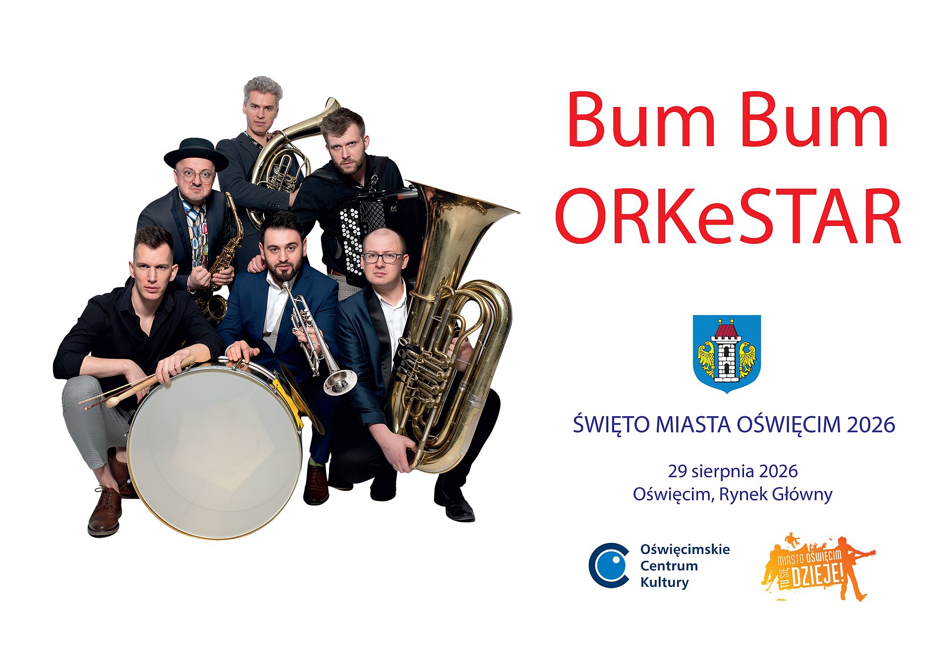 na ilustracji Bum Bum Orkestar