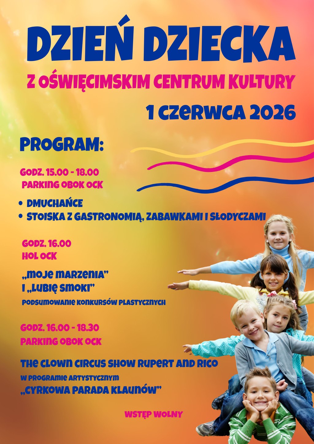 na plakacie program imprezy