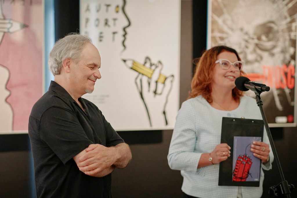 Wernisaż Wiesława Łysakowskiego Oświęcim fot.Andrzej Rudiak