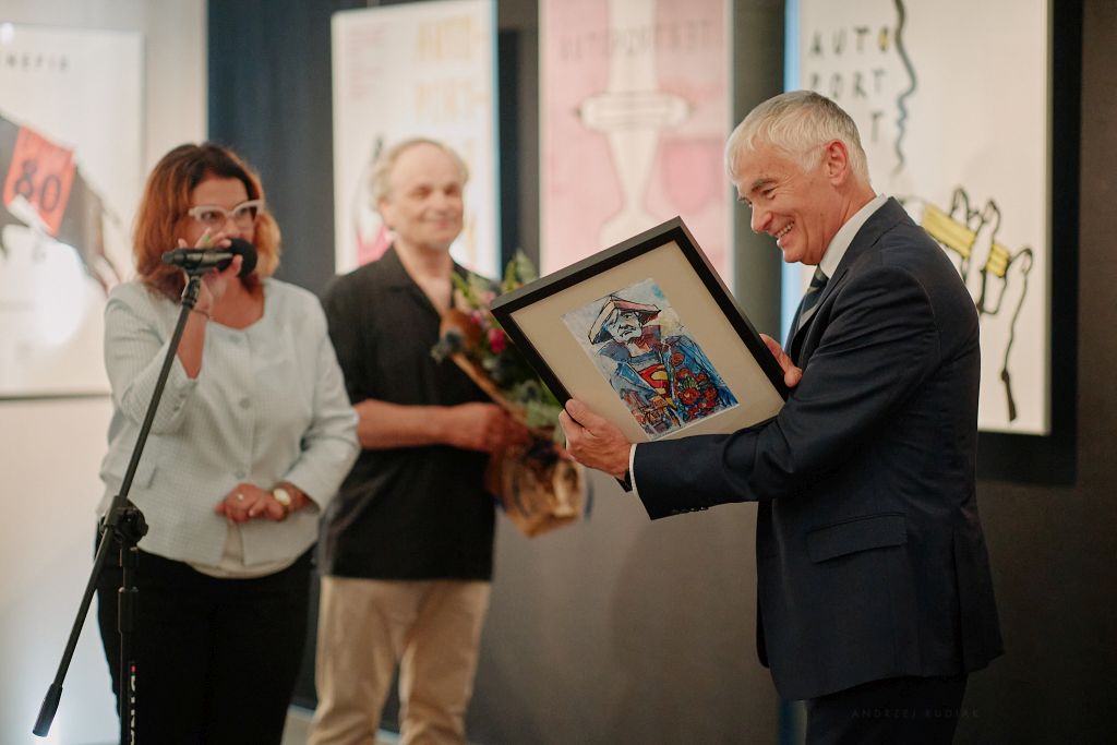 Wernisaż Wiesława Łysakowskiego Oświęcim fot.Andrzej Rudiak