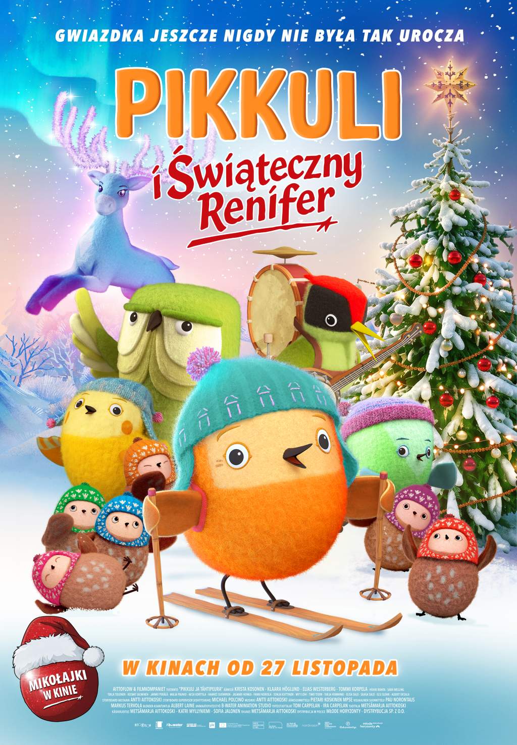 na plakacie postaci z bajki